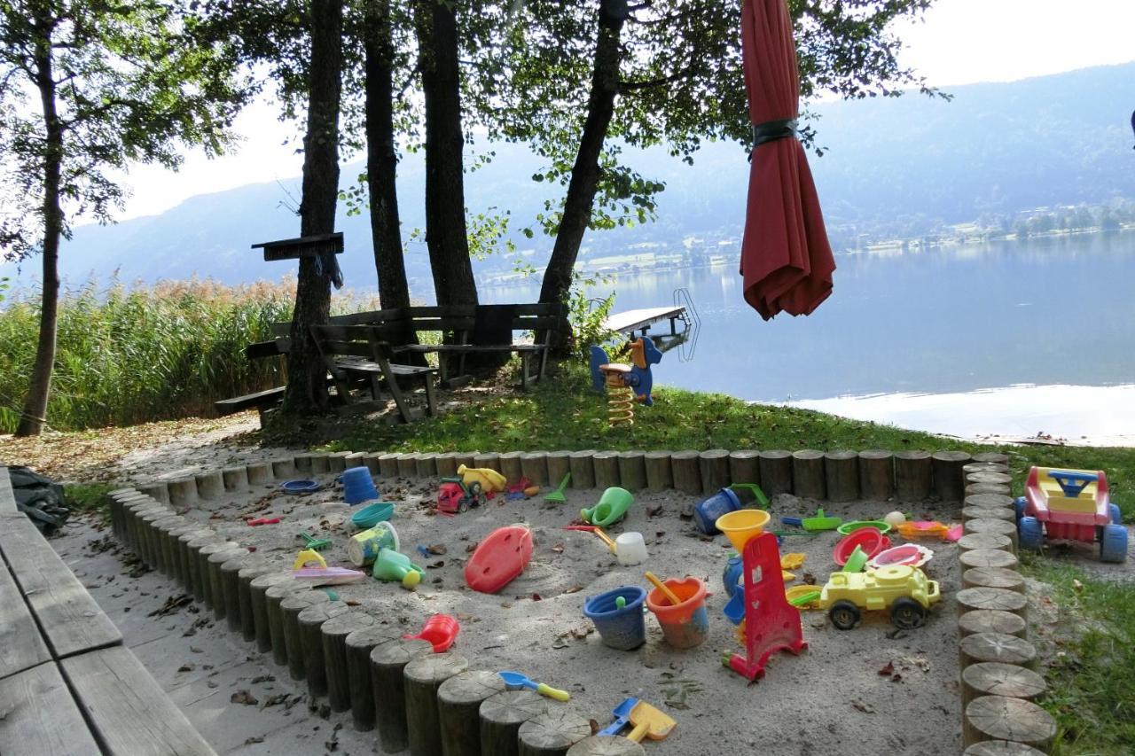 Stiegl Maren Seeblick Appartement Haus Haensel&Gretel Direkt Am Ossiacher See Mit Hallenbad מראה חיצוני תמונה