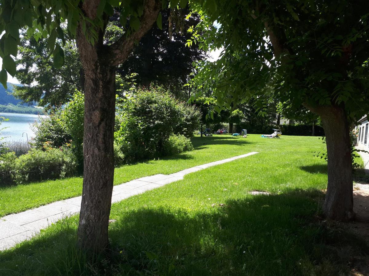 Stiegl Maren Seeblick Appartement Haus Haensel&Gretel Direkt Am Ossiacher See Mit Hallenbad מראה חיצוני תמונה