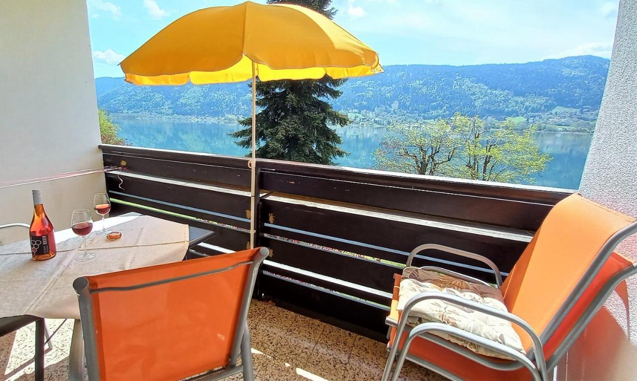 Stiegl Maren Seeblick Appartement Haus Haensel&Gretel Direkt Am Ossiacher See Mit Hallenbad מראה חיצוני תמונה
