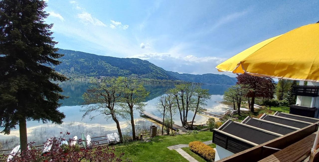 Stiegl Maren Seeblick Appartement Haus Haensel&Gretel Direkt Am Ossiacher See Mit Hallenbad מראה חיצוני תמונה