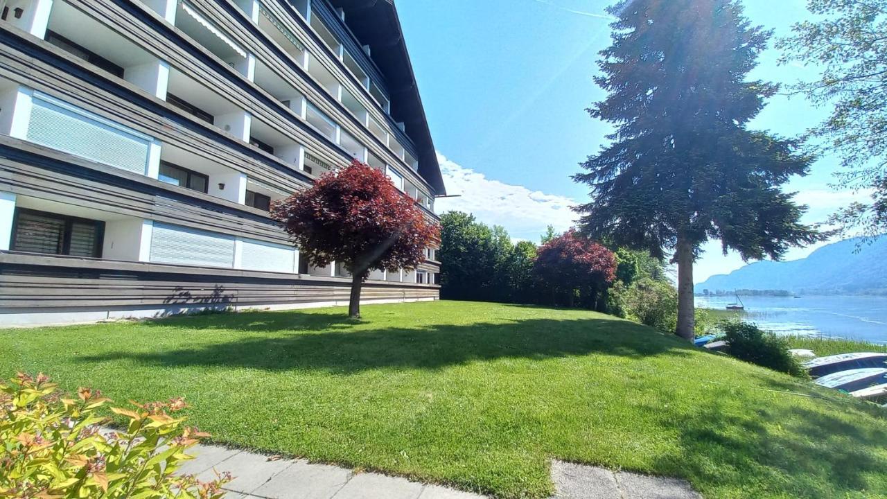 Stiegl Maren Seeblick Appartement Haus Haensel&Gretel Direkt Am Ossiacher See Mit Hallenbad מראה חיצוני תמונה