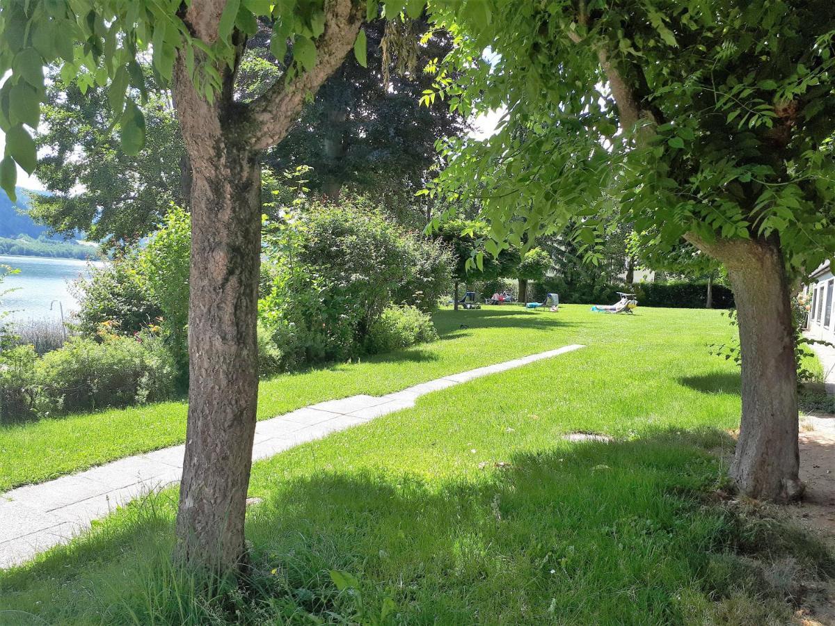 Stiegl Maren Seeblick Appartement Haus Haensel&Gretel Direkt Am Ossiacher See Mit Hallenbad מראה חיצוני תמונה