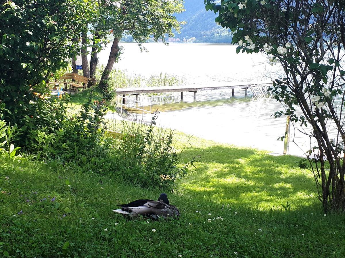 Stiegl Maren Seeblick Appartement Haus Haensel&Gretel Direkt Am Ossiacher See Mit Hallenbad מראה חיצוני תמונה